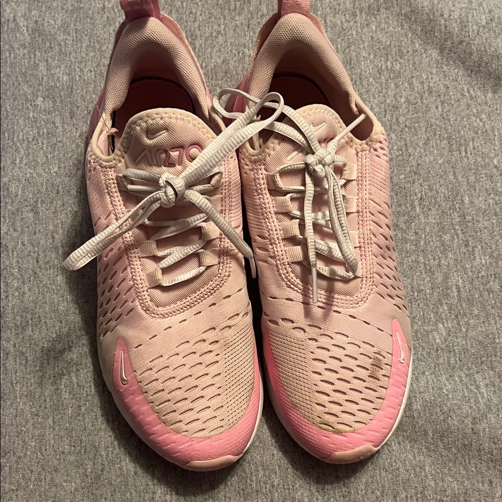 Nike 270 Pink Athletic Sneakers
